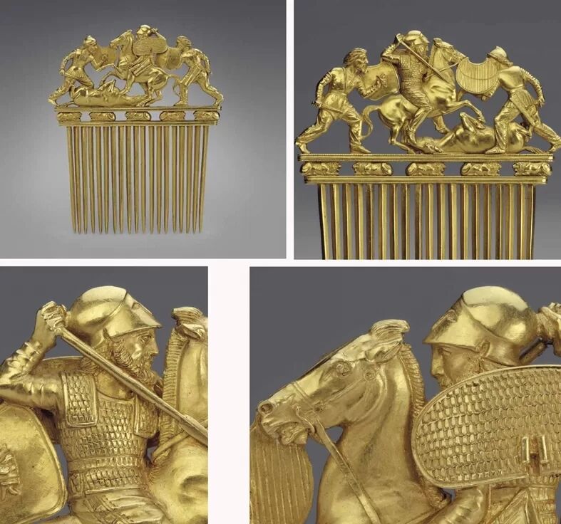 A golden crest from a mound and earrings from Olbia: five archaeological treasures that Russia stole from Ukraine