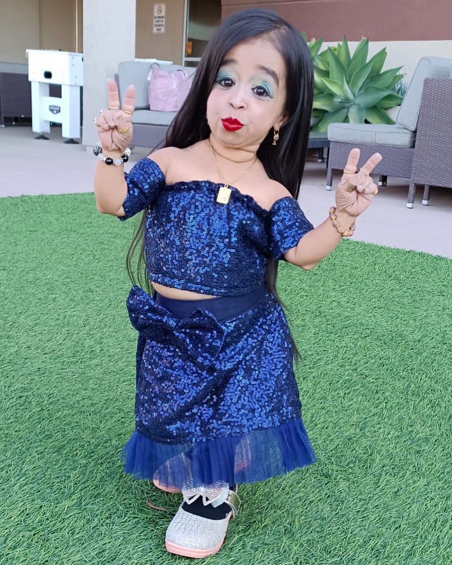 The world's shortest woman, Jyoti Amge, who recently turned 30, has set a new record
