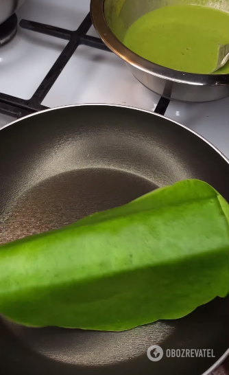 What to cook for Shrovetide 2024: spinach pancake sushi rolls