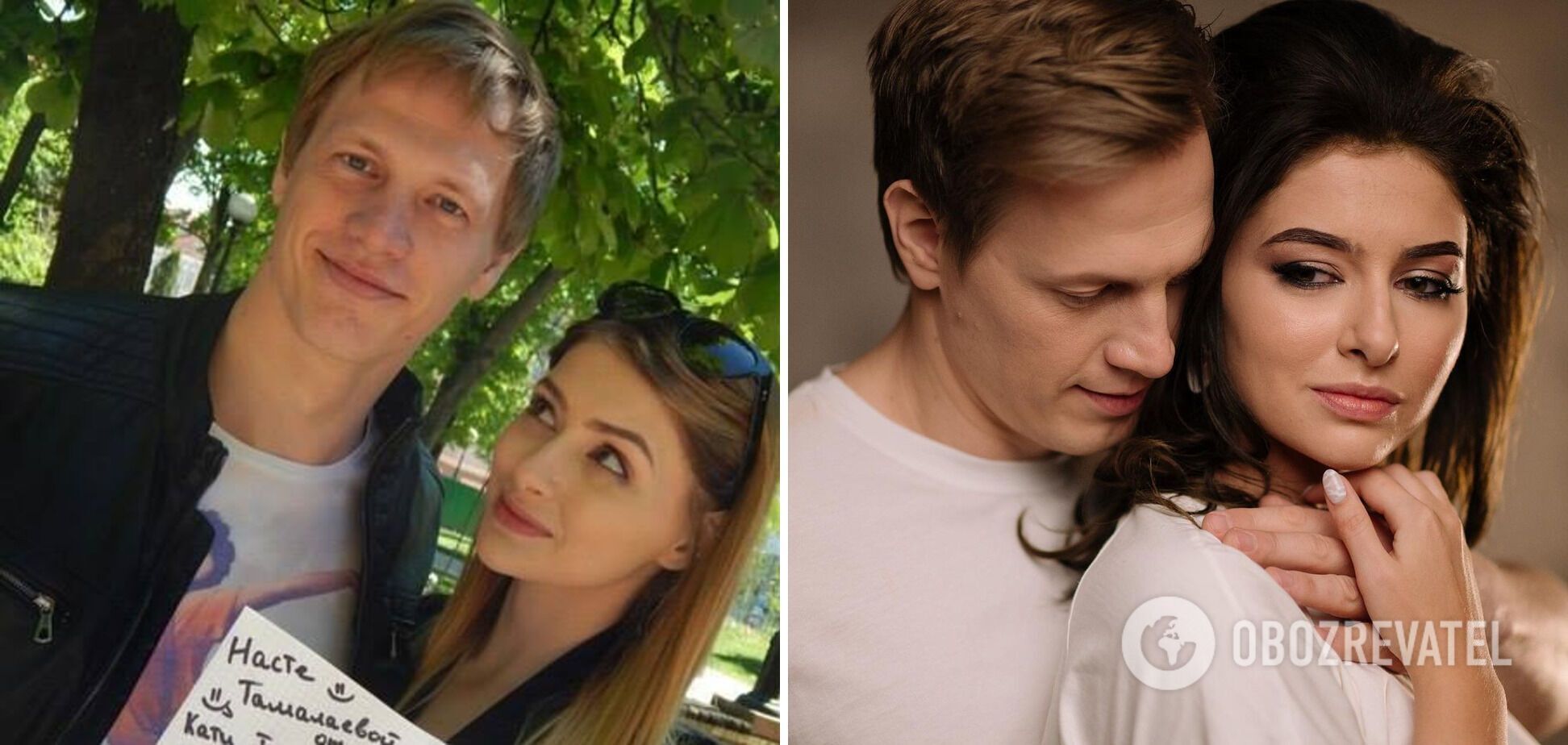 Tyshkevych, who survived a coma, and Tomusiak touched the network with pictures on their wedding anniversary: what the couple looked like at the beginning of their relationship and now. Video.