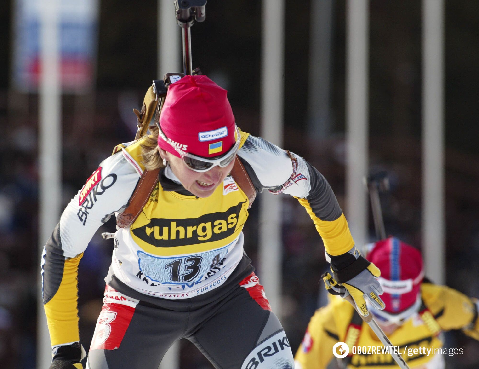 Ukraine's first medal at the Biathlon World Championships: Russian-born Petrova made it to the top three and helped the team