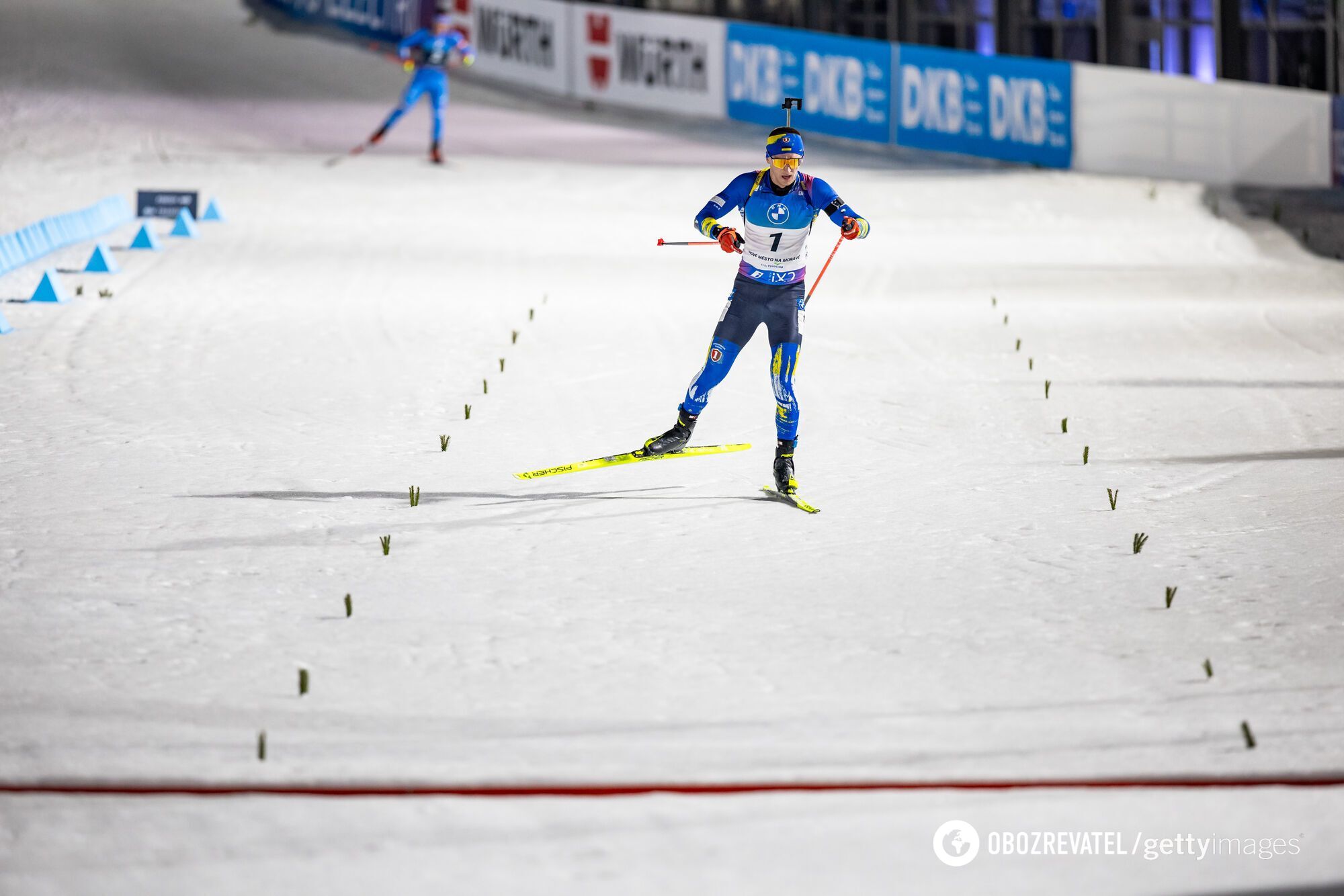 The Ukrainian biathlon team has withdrawn a world champion who served in the National Guard from the 2024 World Cup race