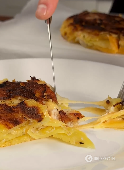 An original recipe for potatoes with meat from a famous chef: the perfect dish for lunch