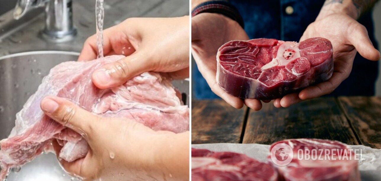 Why you shouldn't wash raw meat