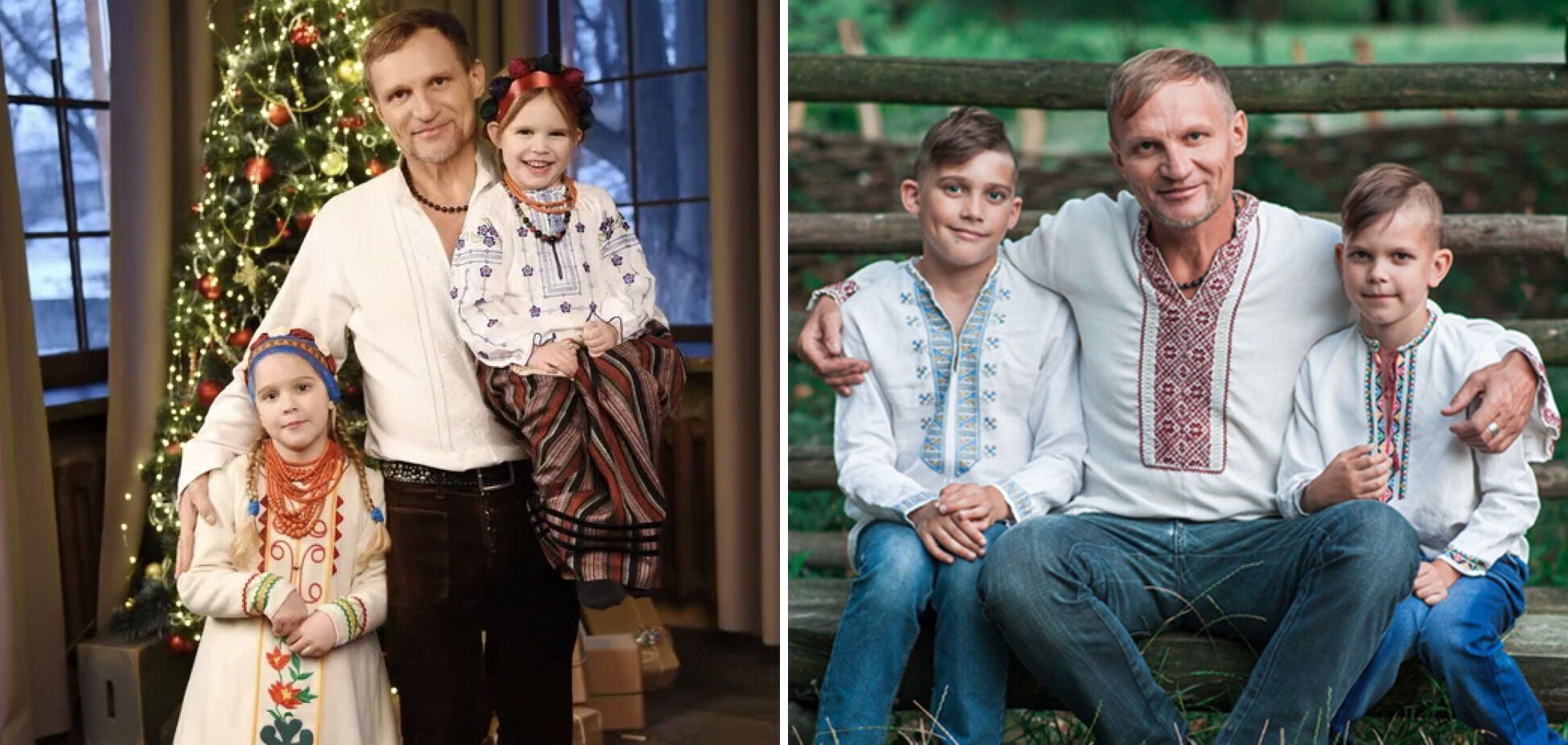 Oleh Skrypka showed rare photos of his sons. What all the singer's children look like and why they were bullied at school