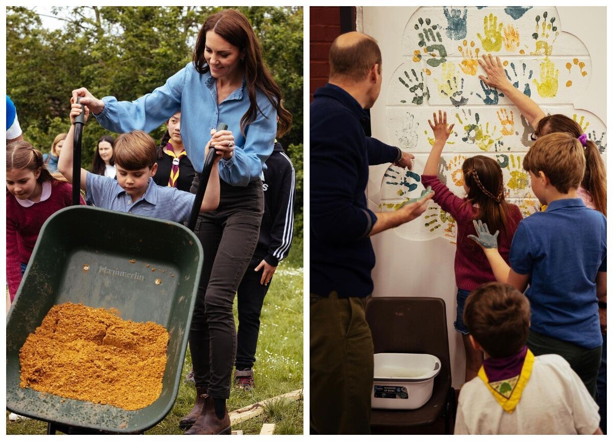 Kate Middleton uczy swoje dzieci pracy od najmłodszych lat