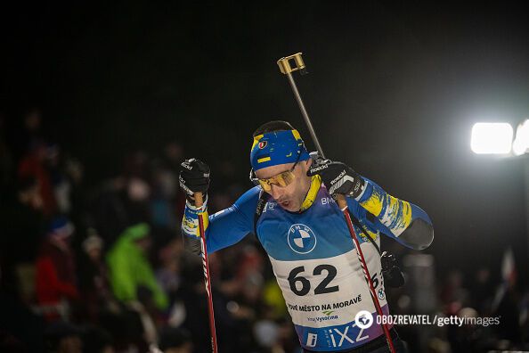 Ukrainian biathlon team eliminates four-time European champion from World Cup race