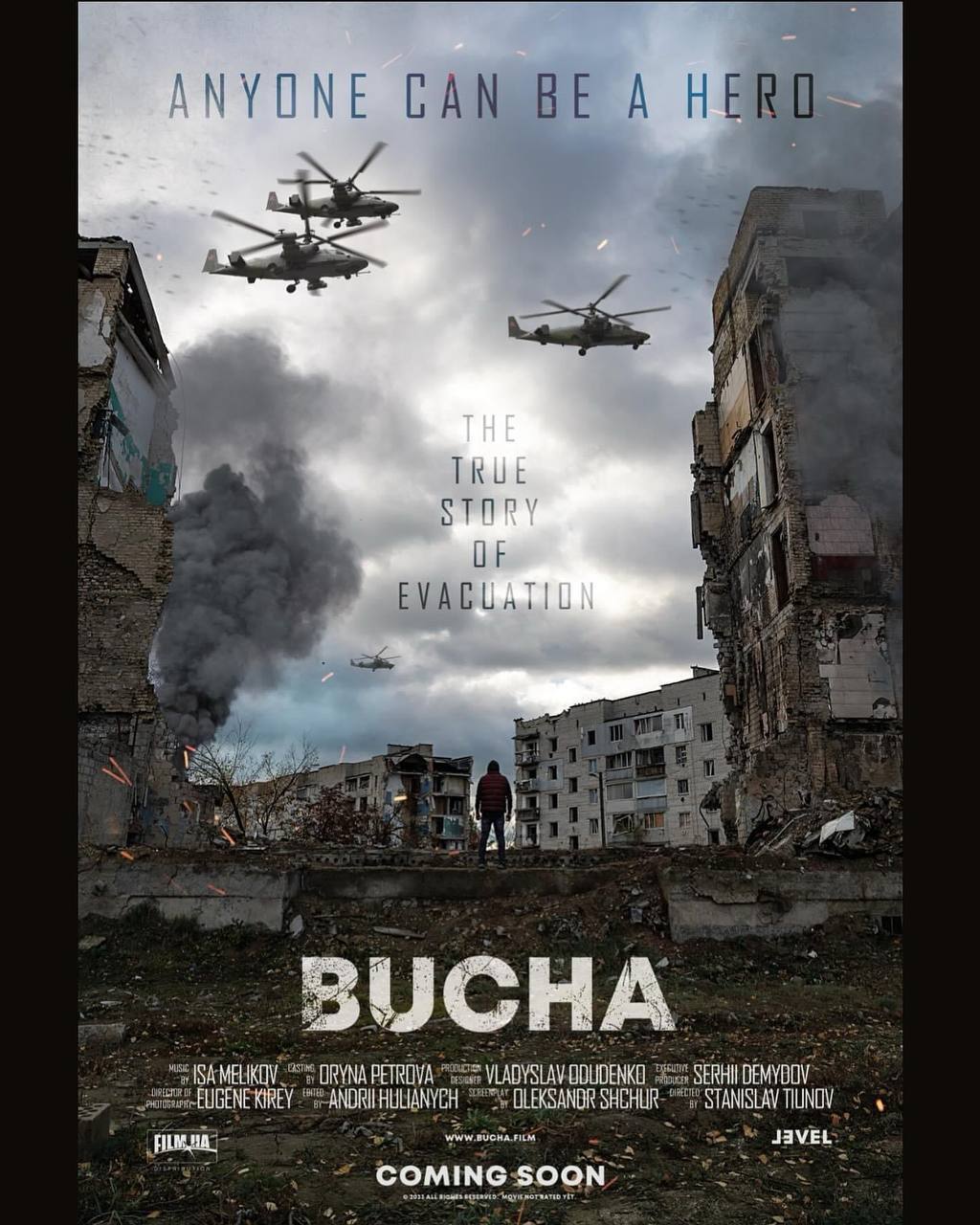 Borodianka on the poster, and the producer made comedies: why the movie ''Bucha'' outraged Ukrainians and what its creators say