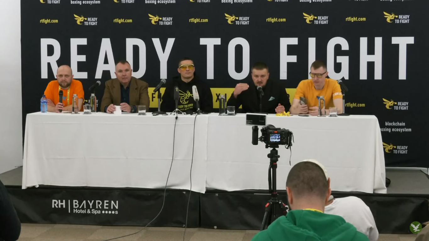''He plays by my rules''. Usyk gave a press conference before the fight, revealing the truth about Fury