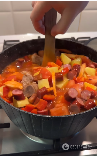 Transcarpathian bograch: an incredible dish with four types of meat