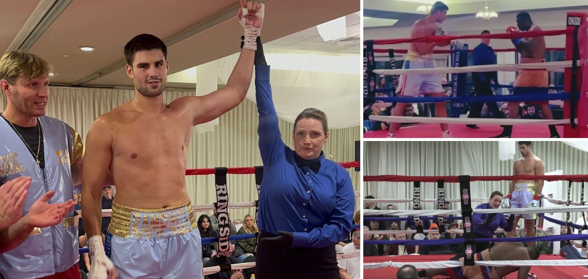 The unbeaten Ukrainian heavyweight won a rare standing knockout in the 2nd round