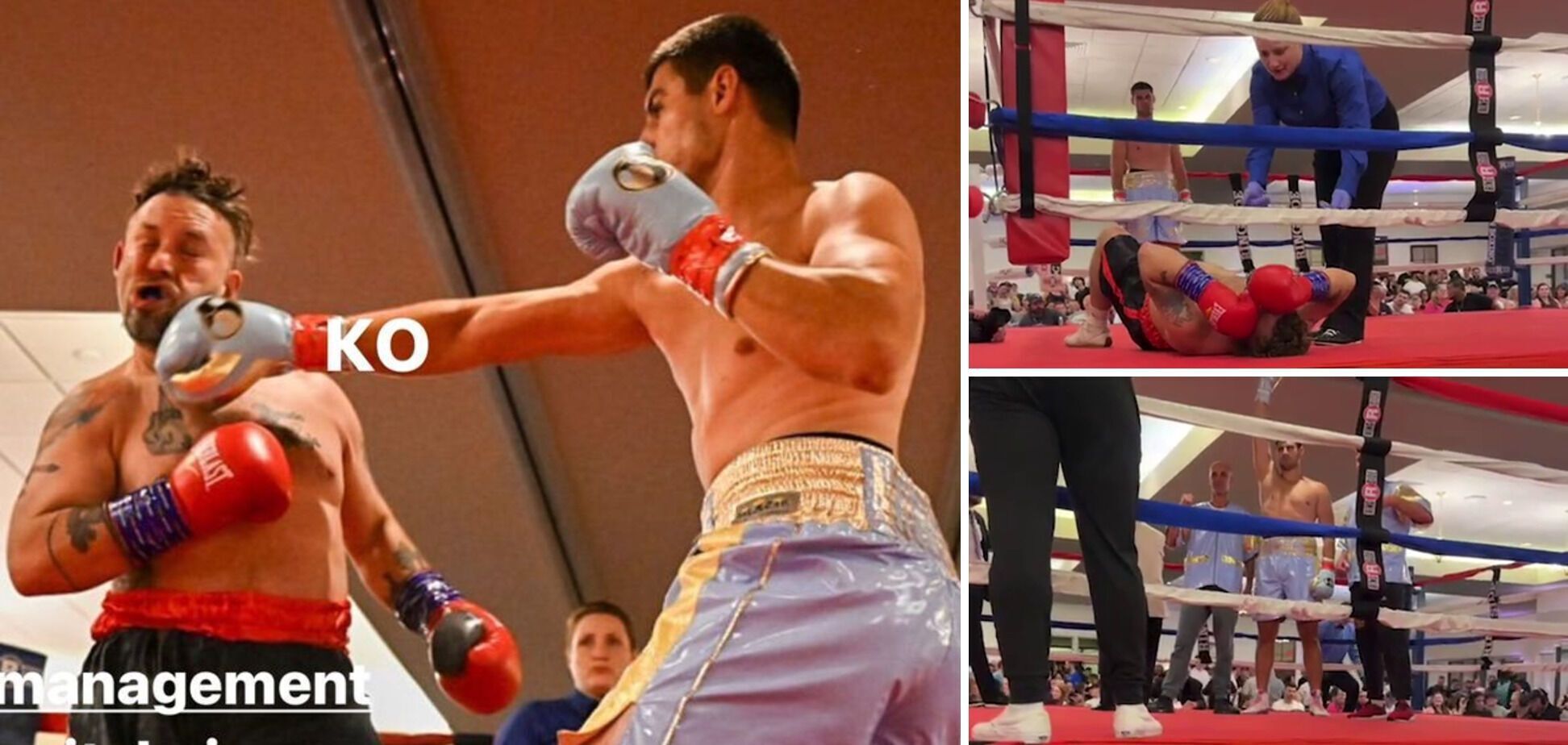 The unbeaten Ukrainian heavyweight won a rare standing knockout in the 2nd round