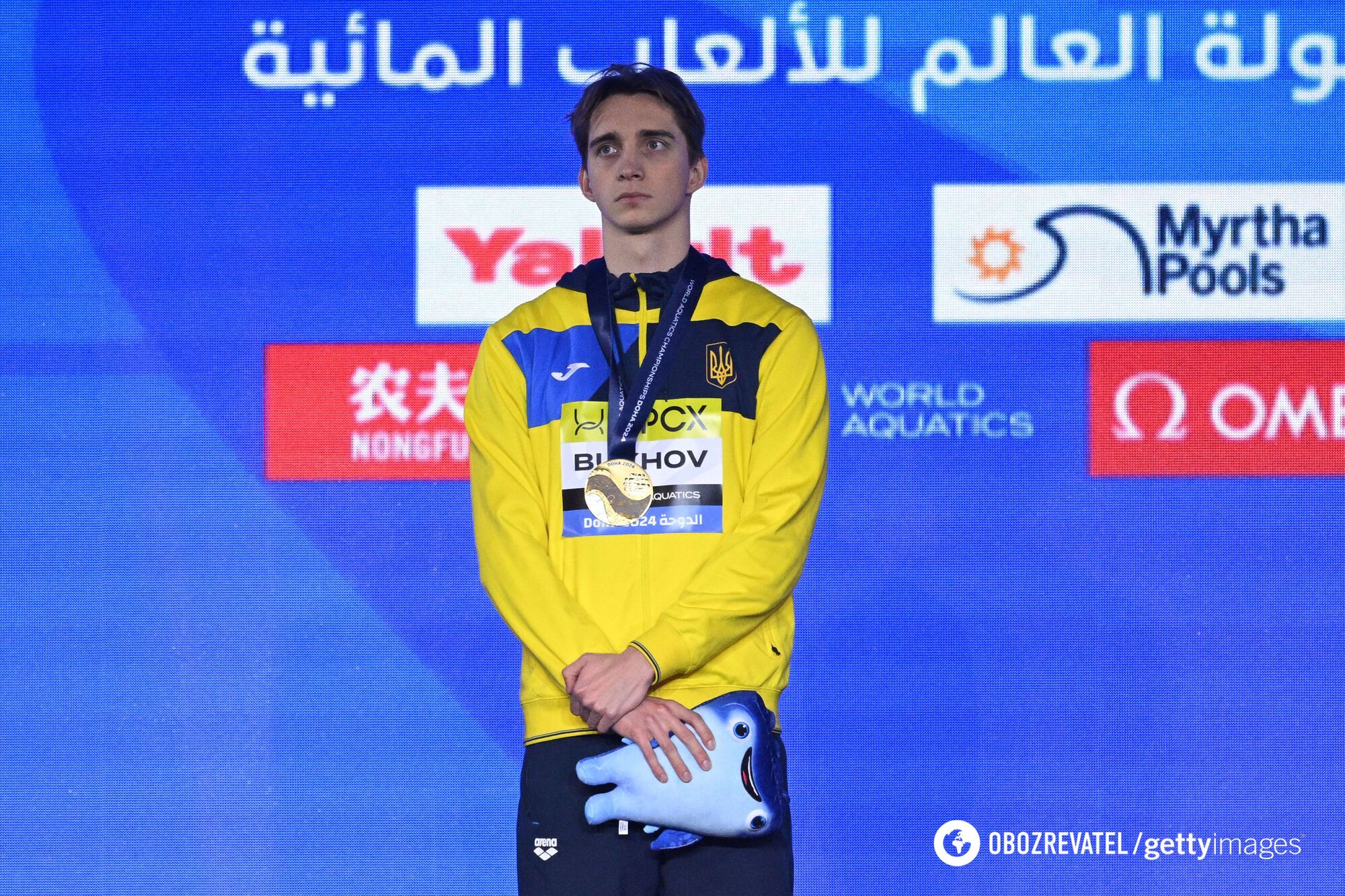 For the first time in history! Ukrainian swimmer sensationally wins the World Championships, beating his opponent by 0.01 seconds