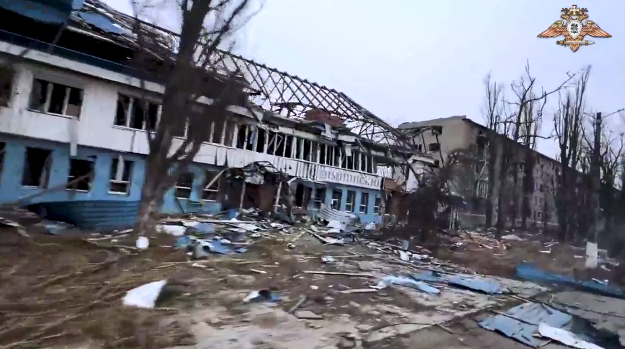 Russian occupiers boasted of capturing Avdiivka, showing the city destroyed by them