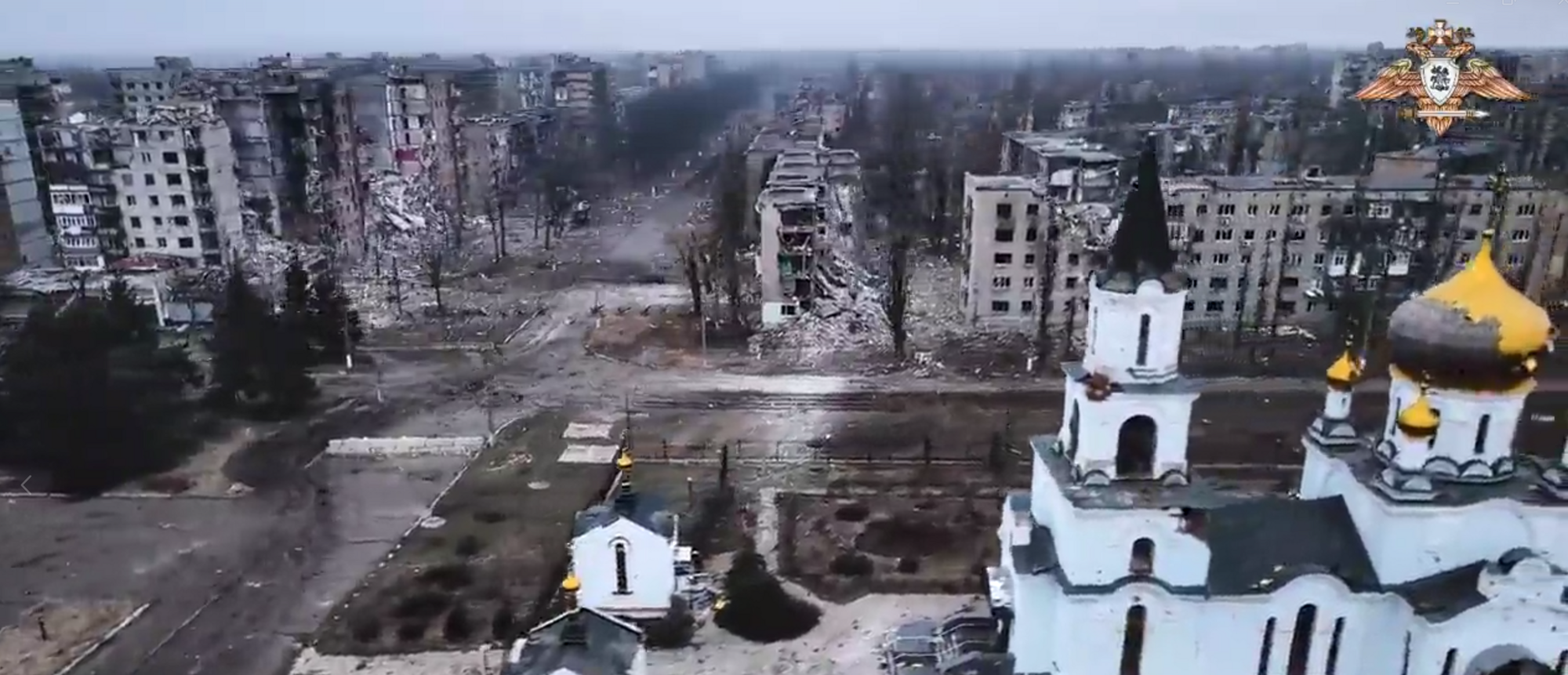 Russian occupiers boasted of capturing Avdiivka, showing the city destroyed by them