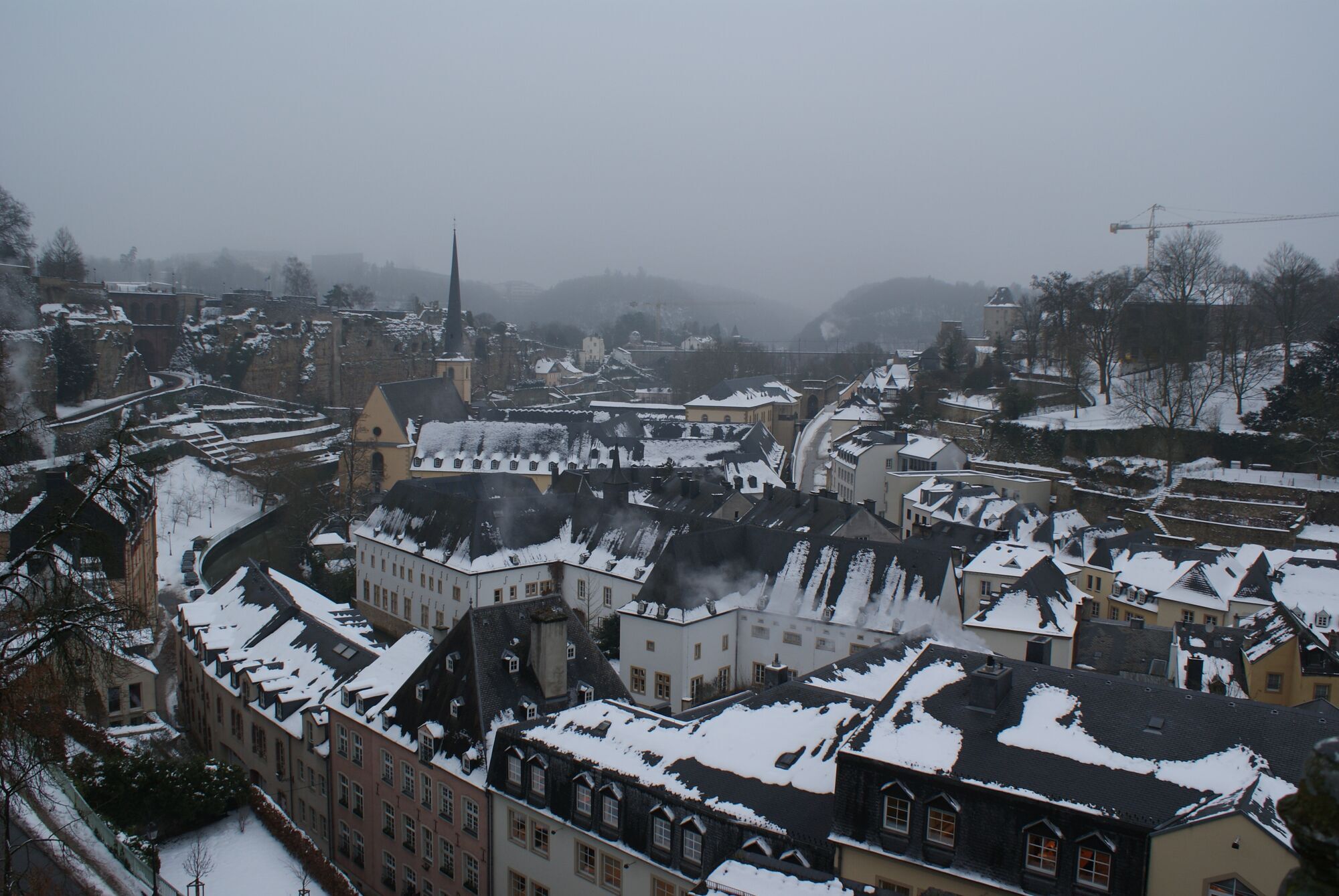 Luksemburg słynie z zabytkowych budynków