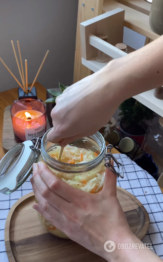 Crispy and healthy sauerkraut according to grandmother's recipe: it will be ready in three days