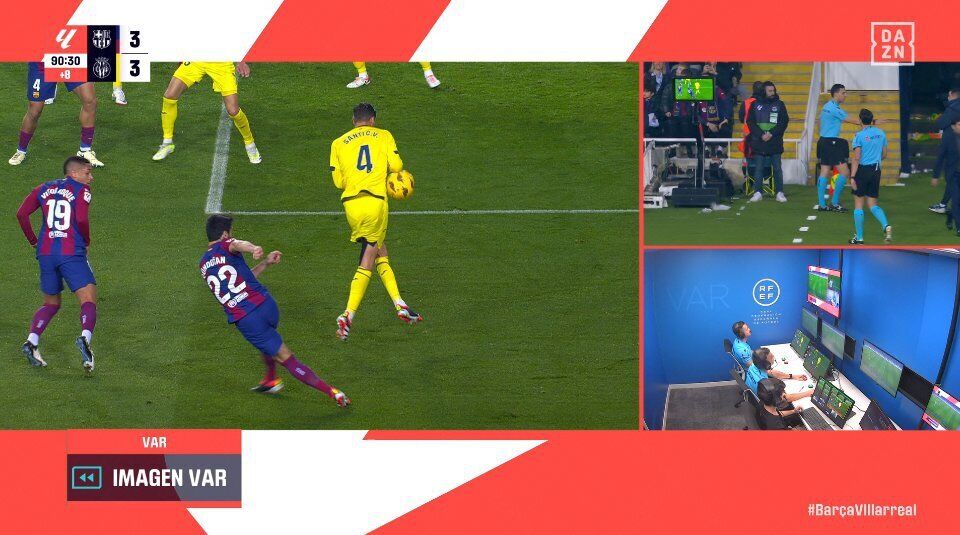 Scandal of the day. ''Barcelona fought back from 0-2, but lost 3-5, conceding in the 99th and 102nd minutes. Video