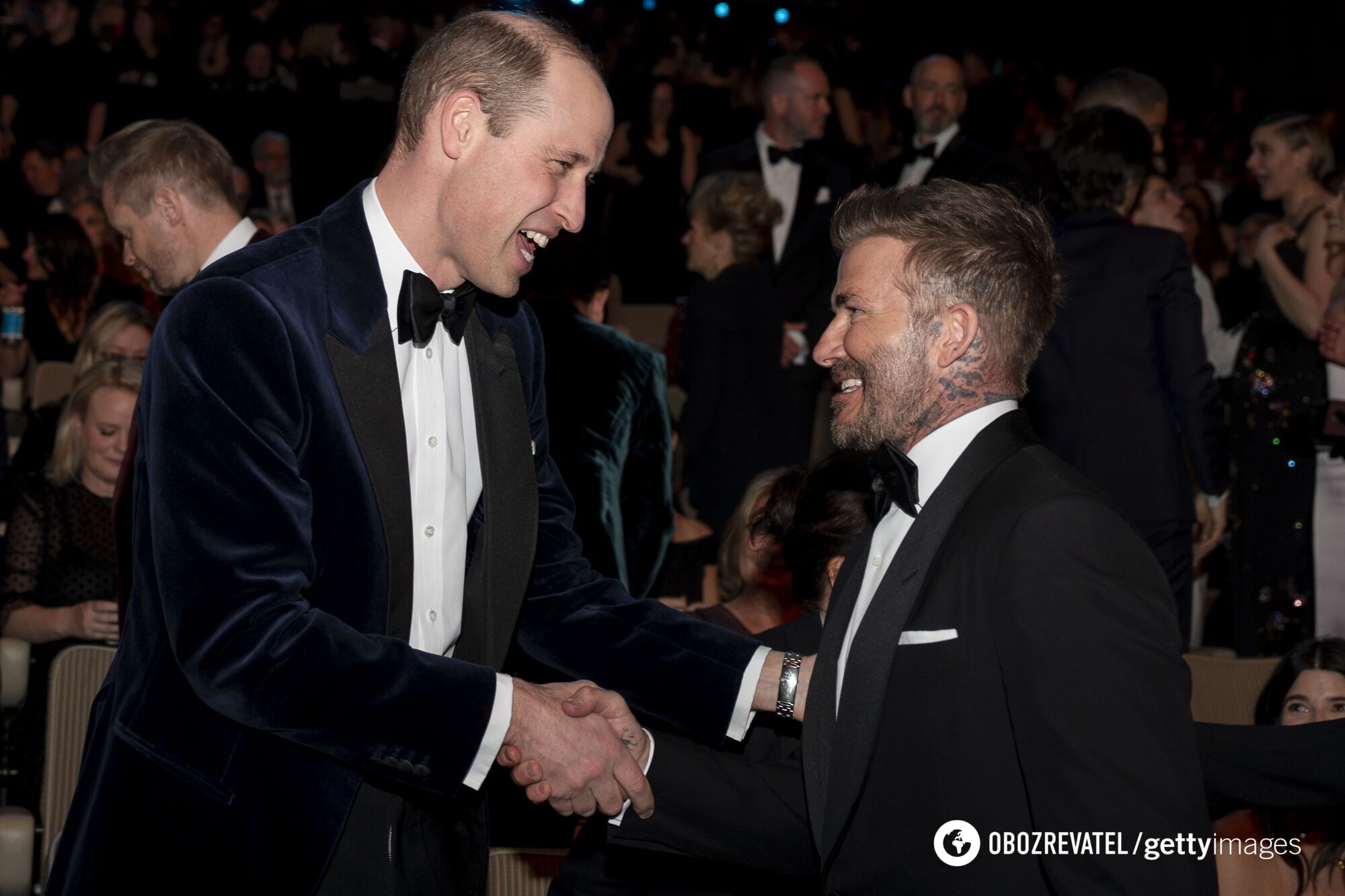 Prince William attended the BAFTAs without Kate Middleton for the first time since 2017. Photo