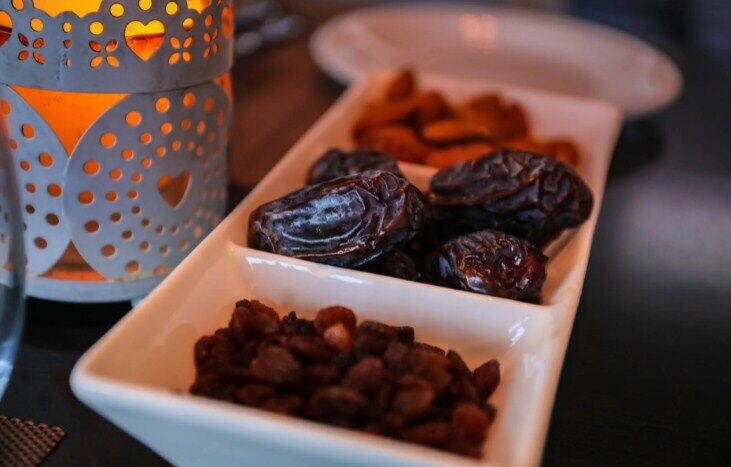Dried fruits for the dish