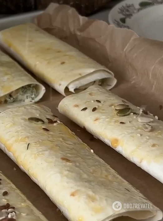 Lazy pita tubes in 20 minutes: perfect for a hearty lunch
