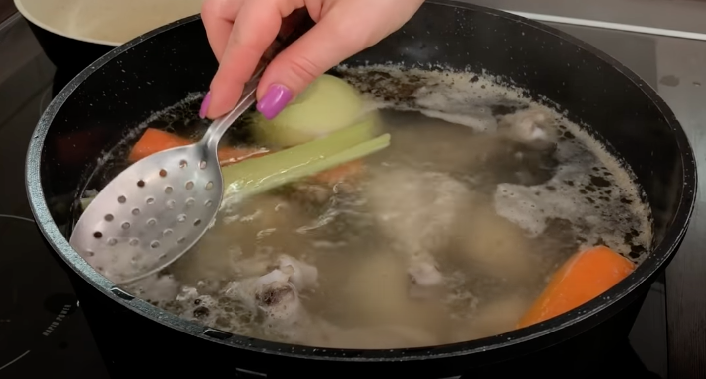 Cooking soup