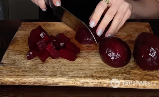 Beet for the dish