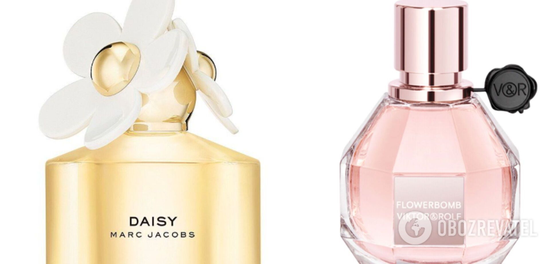 Daisy Eau de Toilette and Flowerbomb Eau de Parfum