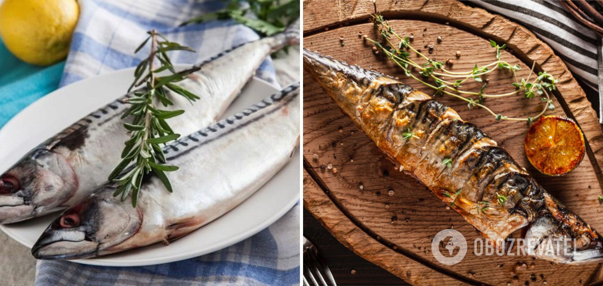 How to bake mackerel