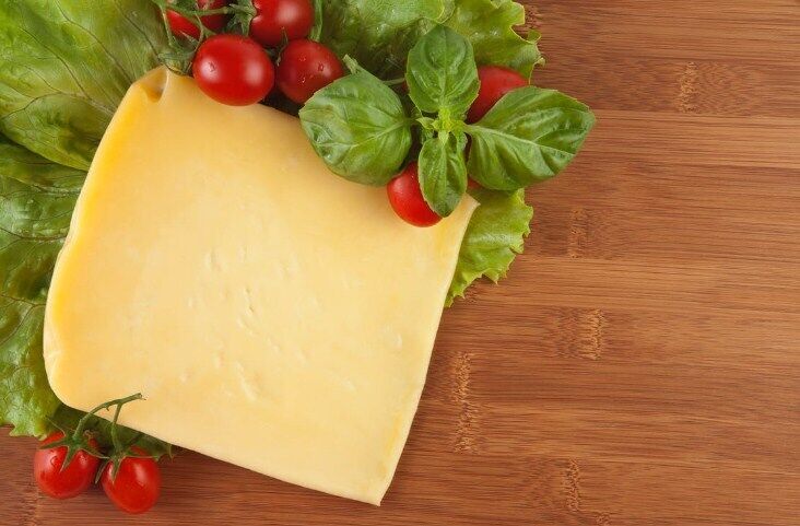 Hard cheese for a dish
