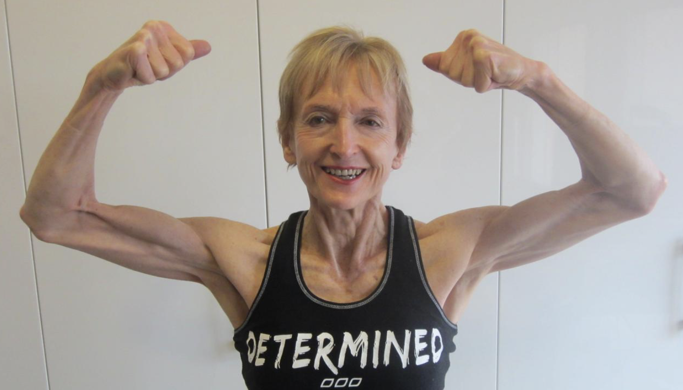 Janice Lorraine does bodybuilding