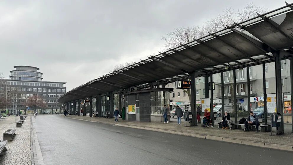 Dworzec autobusowy w Oberhausen