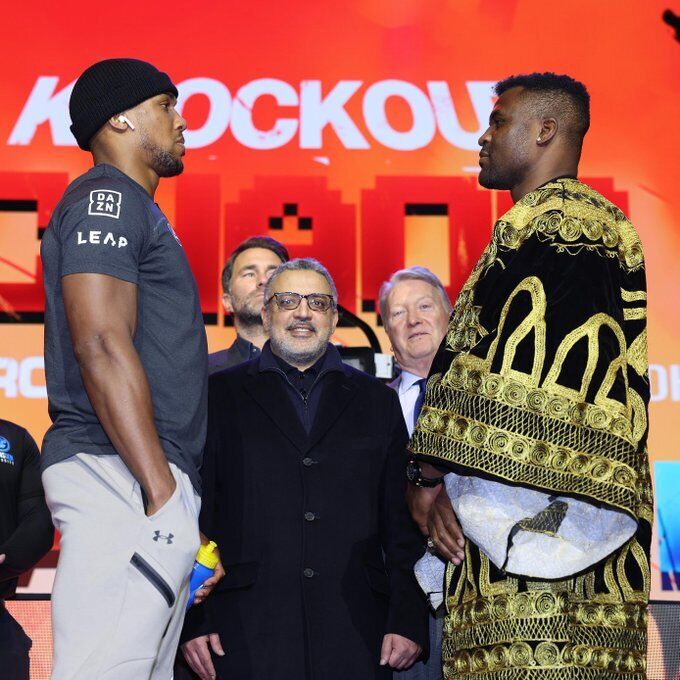 Joshua - Ngannou: start date and time, forecast, where to watch and on what channel to follow the fight