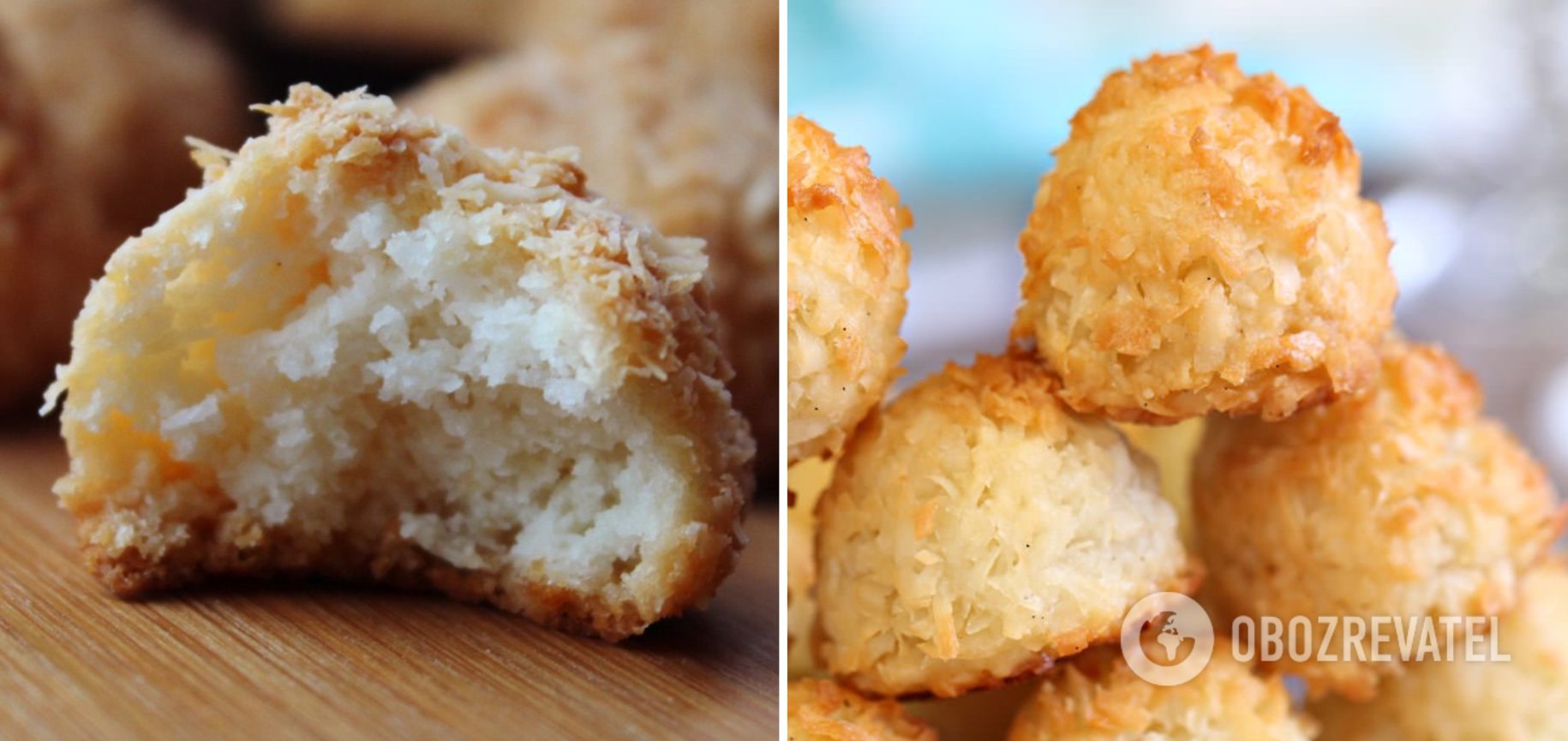 A simple recipe for coconut cookies