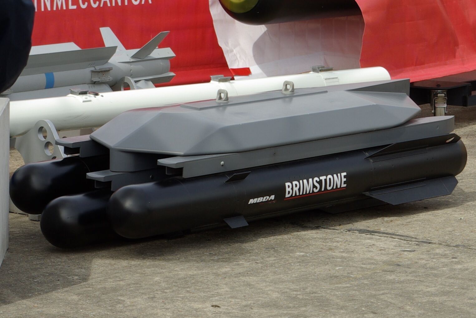 Brimstone 1 missile launcher for aviation use