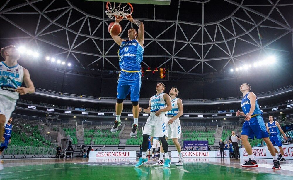 In the first game, the Ukrainians lost to the Slovenes 84-73.