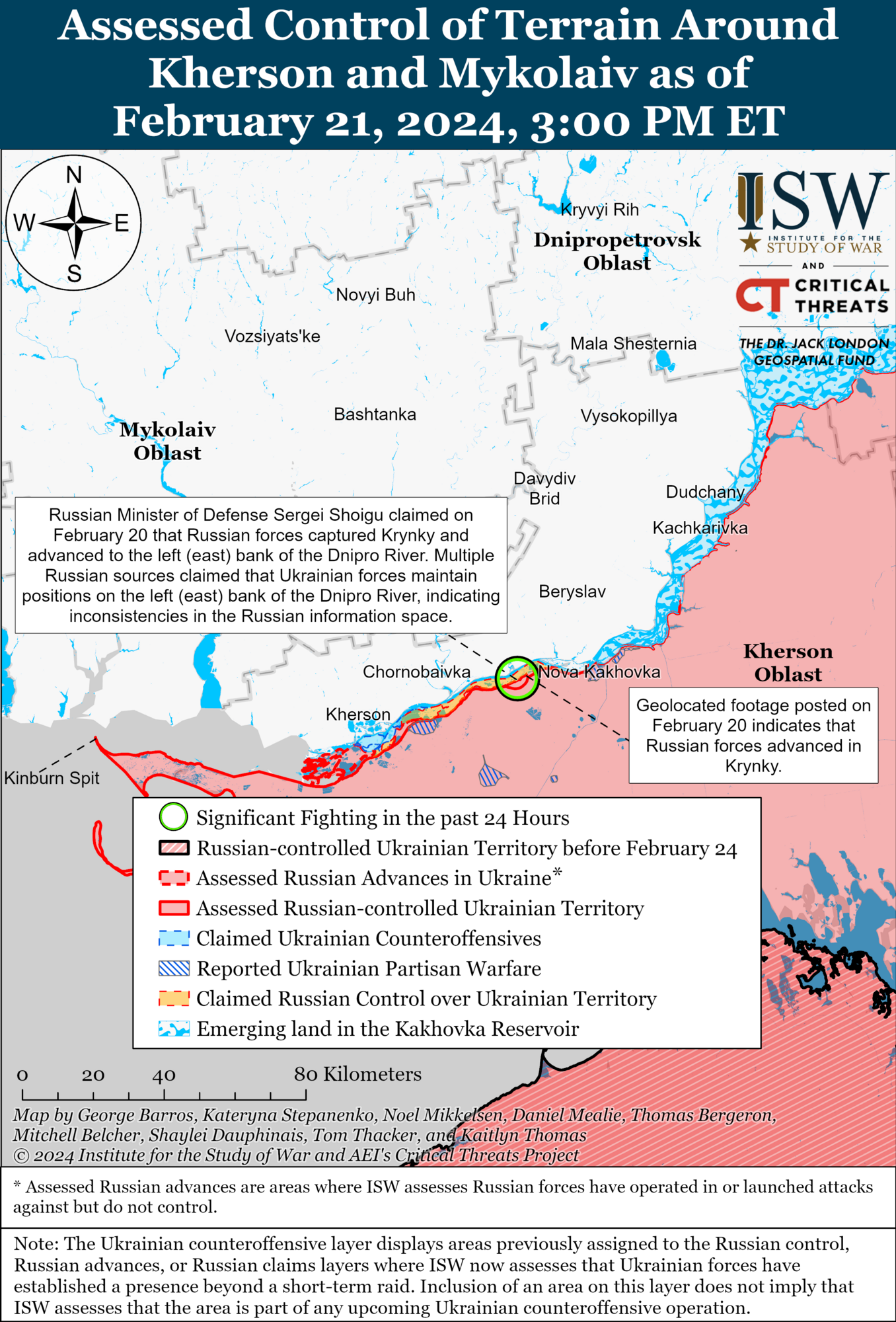 Occupants made minor advances in Zaporizhzhia, Ukrainian Armed Forces hold positions in Krynky: ISW analysis of hostilities. Map