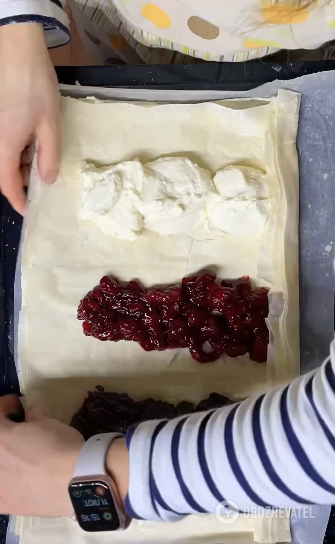 Strudel with three fillings: a perfect pie to satisfy the whole family