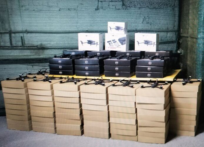 Mudryk hands over 50 FPV drones to the Armed Forces of Ukraine
