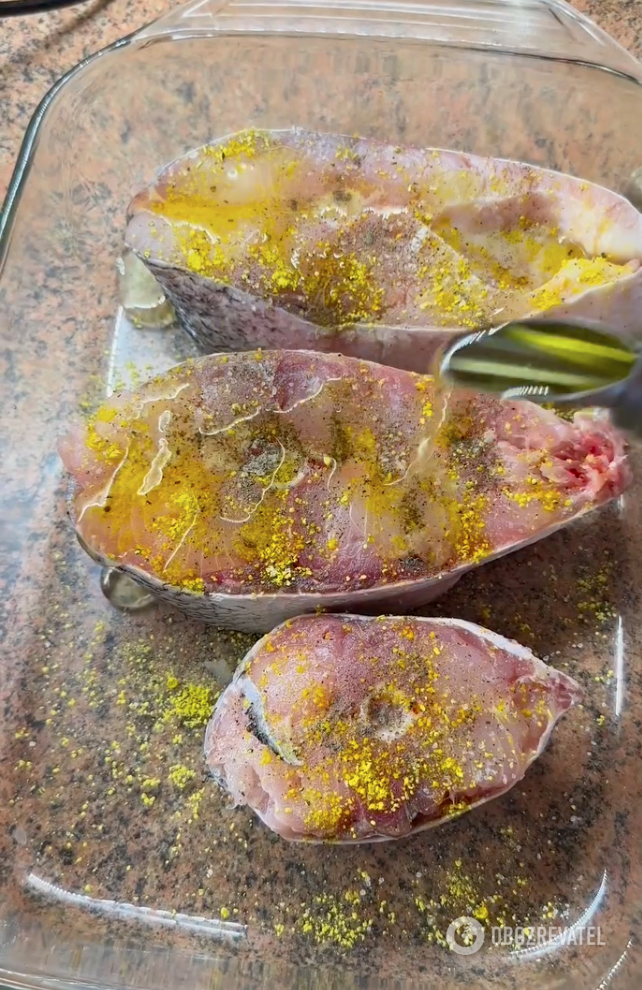 Fish with spices