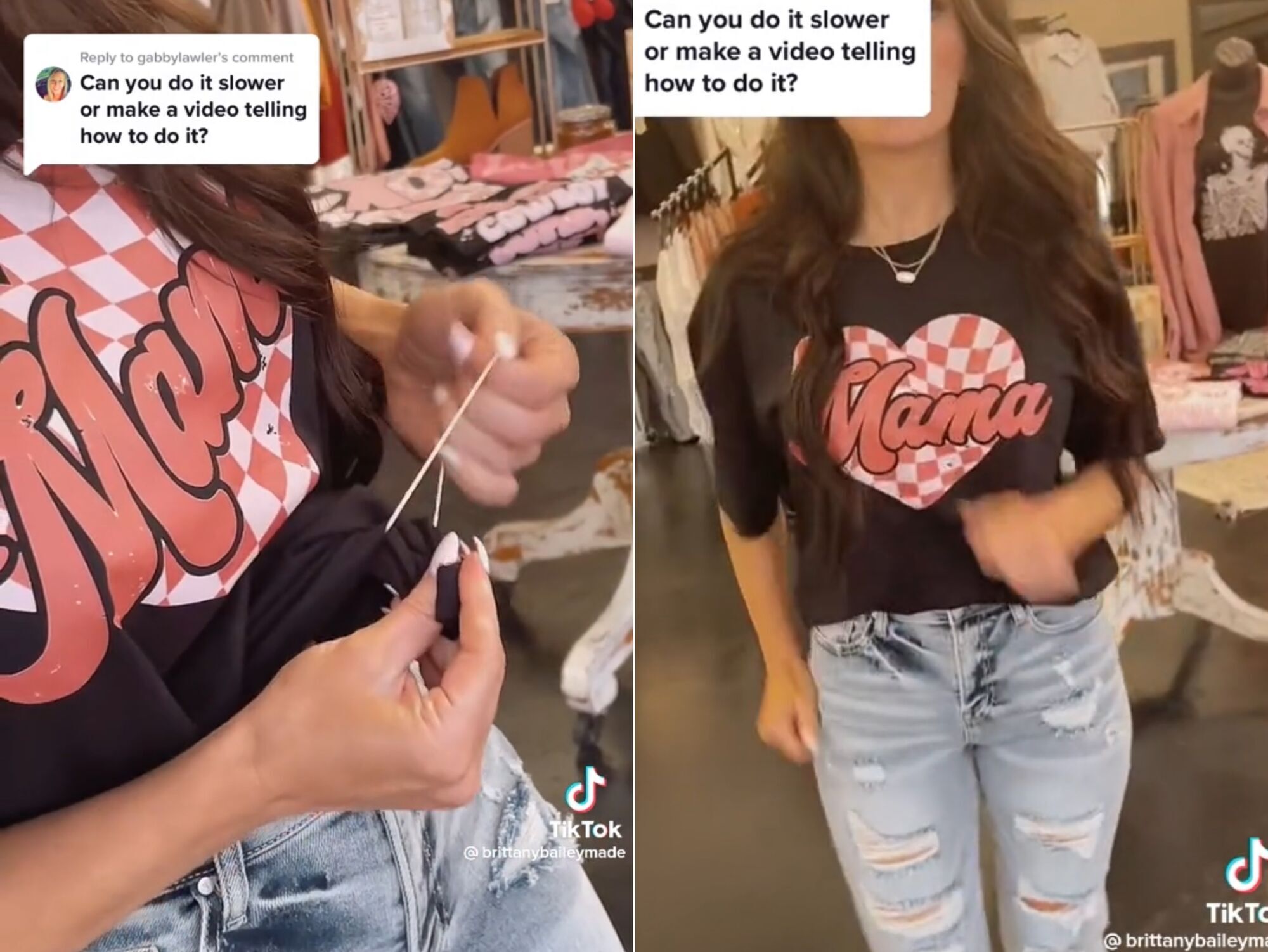 How to turn any T-shirt into a cropped top: this life hack has gone viral. Video