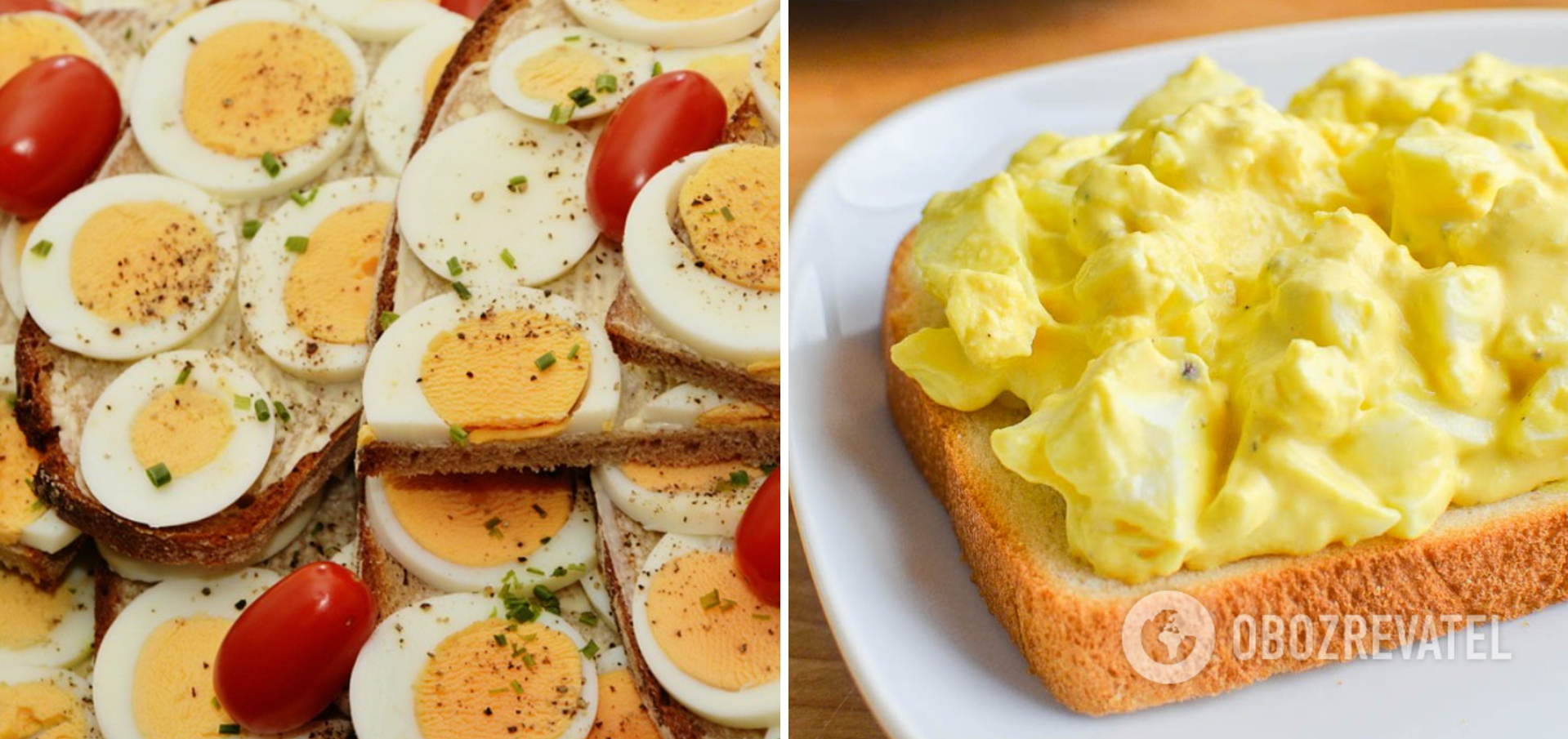 Boiled egg spread