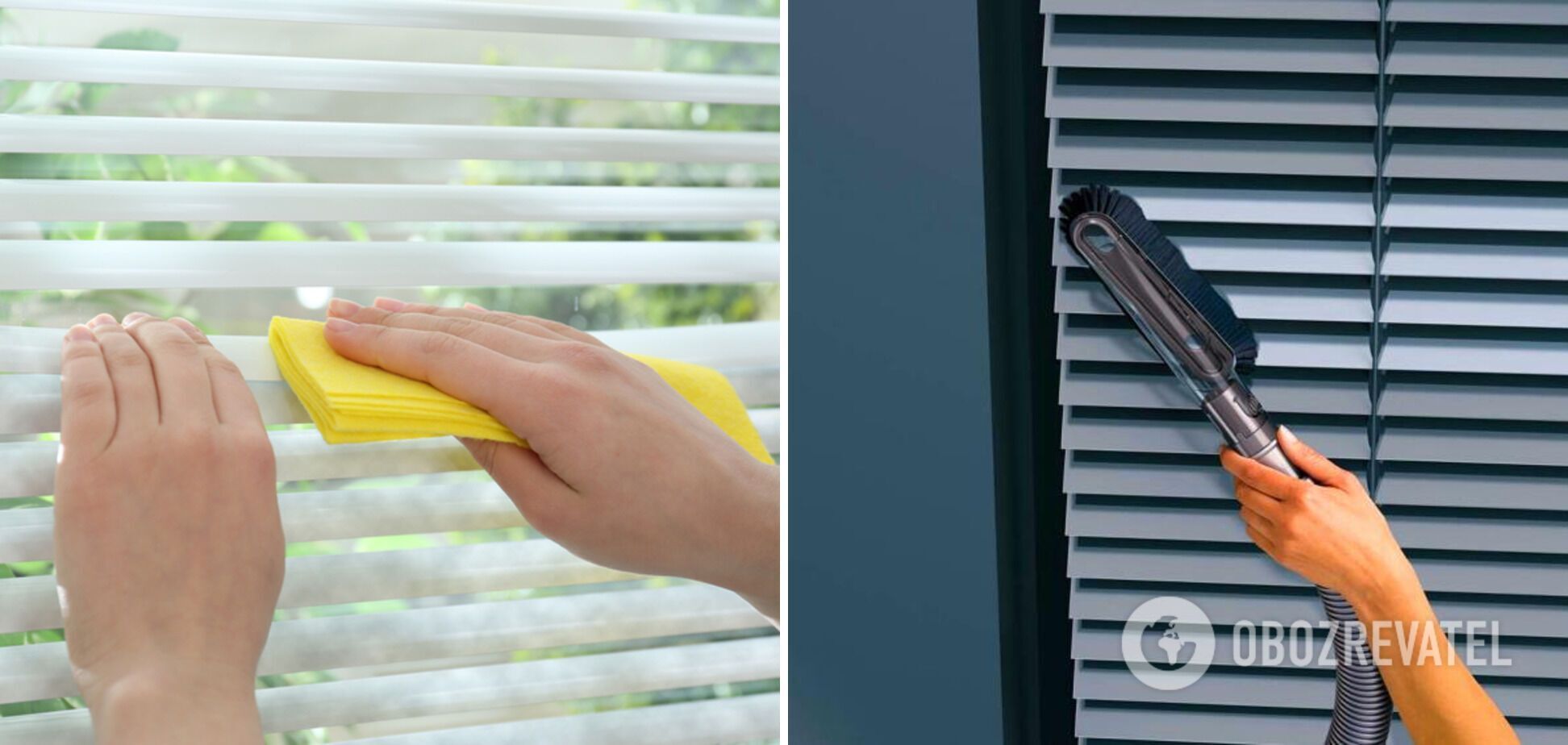 How to clean blinds from dust: an affordable way