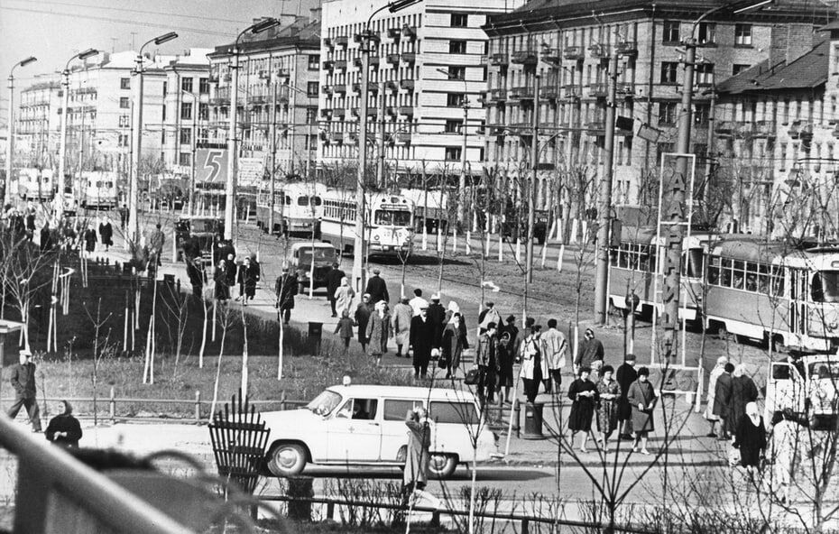 No traffic jams: the web shows how Kyiv streets looked like in the 1960s. Archival photos