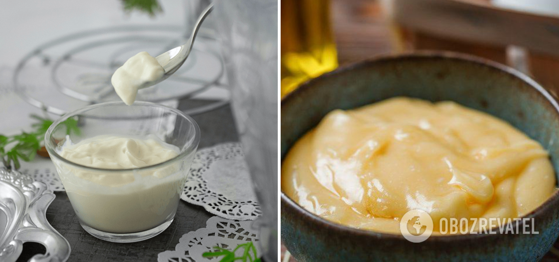 How to make homemade mayonnaise with boiled egg yolks