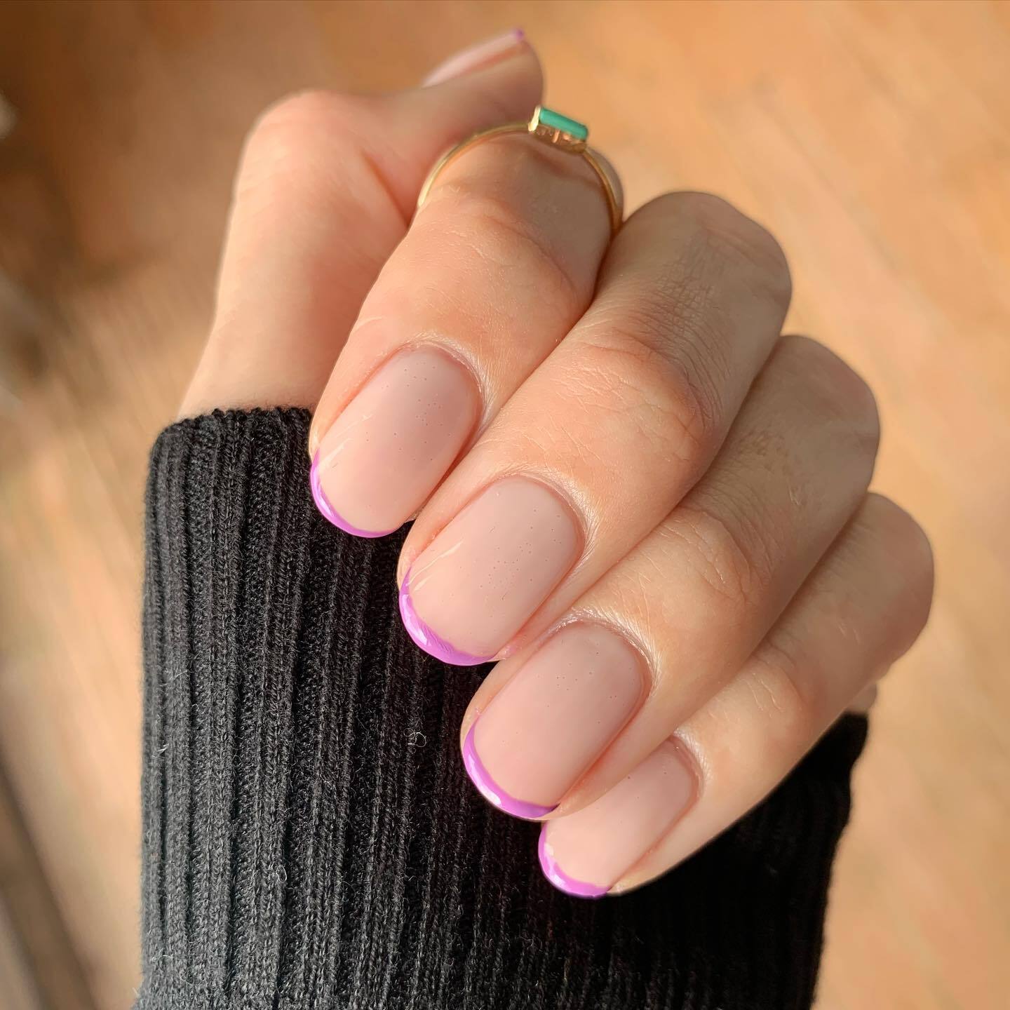 All shades of purple. 10+ trendy manicure options for this spring