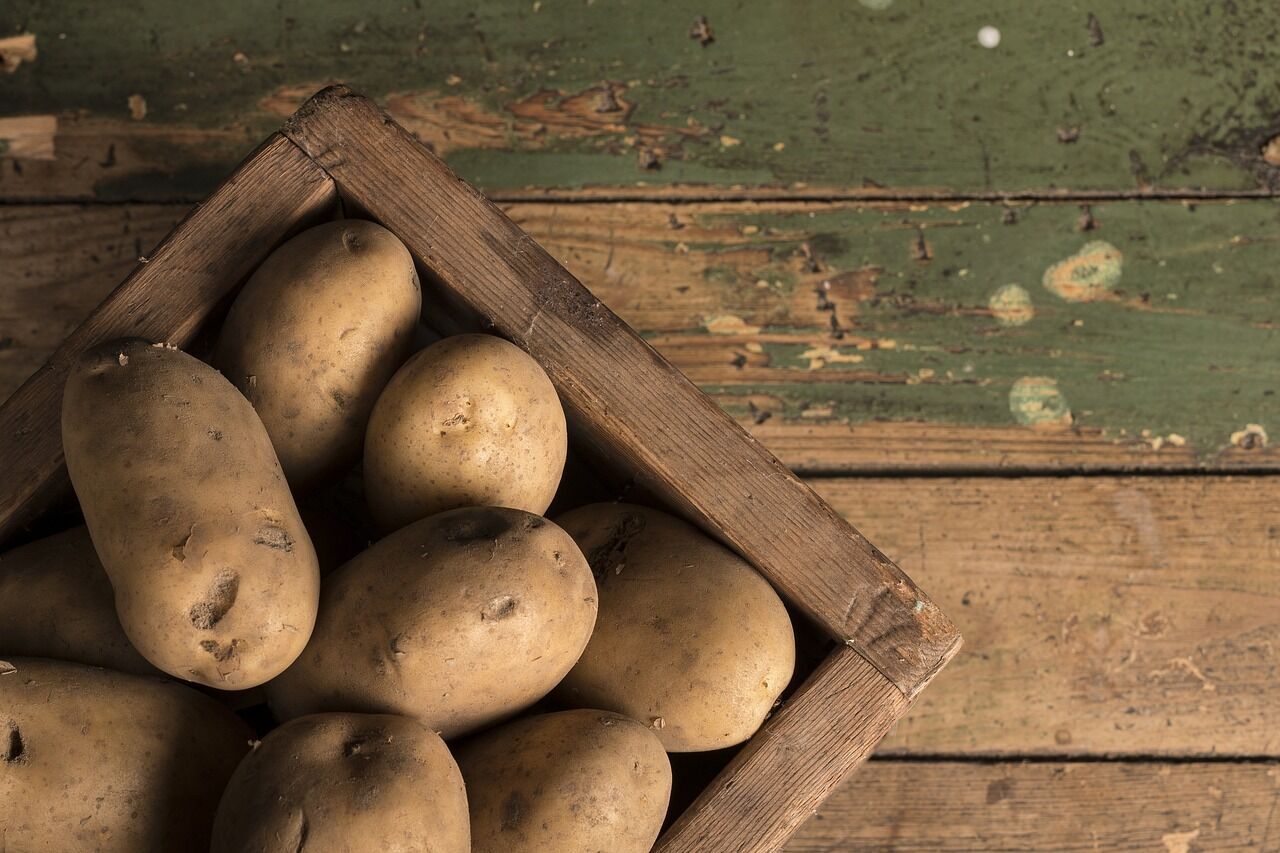 Gnawed potatoes