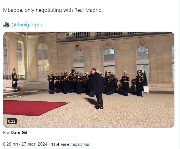 The statement of the world's most expensive football player at a dinner with Macron and the Emir of Qatar caused a stir in the media