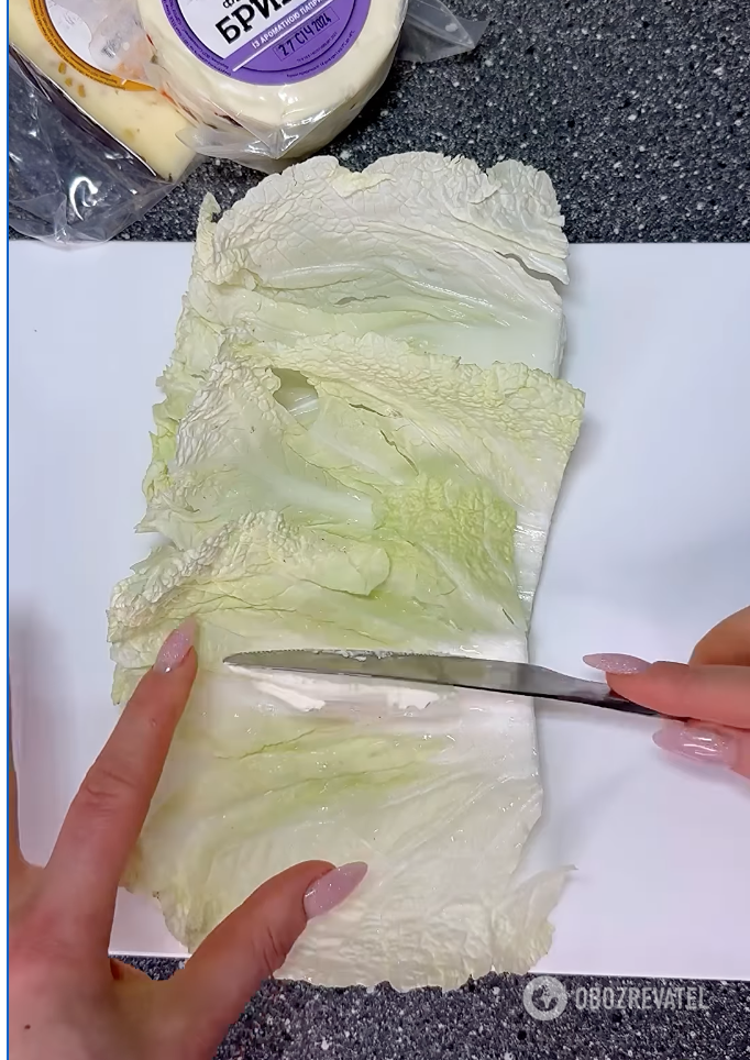 What to cook from cabbage for a snack