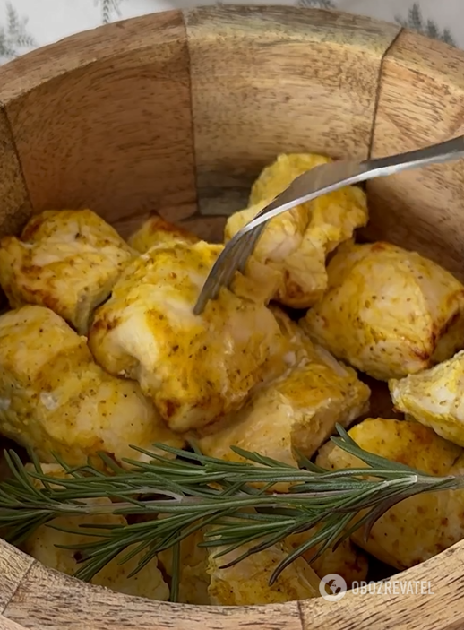 Juicy chicken kebab in the oven: perfect for the winter season